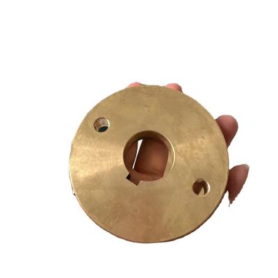 China Wear-resisting Oem factory custom CNC processing forged manufacture various sizes base brass Stainless  motor bearing base for sale