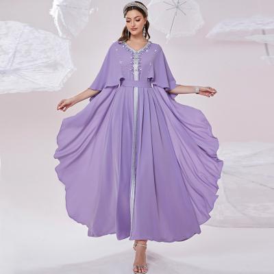 China New Fashionable Angelesone-Shoulder New Long Sleeveless Dress Vestidos Solid Color Female Line One-Skirt Party Dress for sale