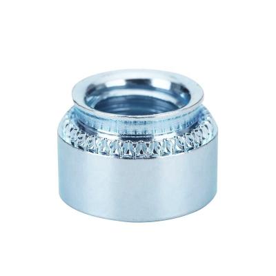 China Heavy Industry Environmental protection blue zinc plated Carbon steel m4,m5 Round head Pressure Riveting nuts for sale