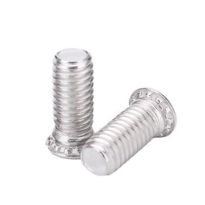 China Round Standard fasteners Stainless steel FHS-M6 Press riveting screws for sale