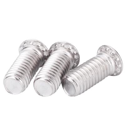 China Round 304 Stainless steel Round head Pressure Riveting screws Self-clinching screws for sale