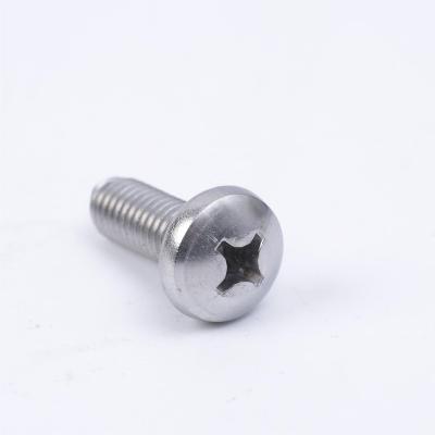 China Round 10PCS Fasteners Manufacturers M8 304 Stainless Steel  Tapered Plug Umbrella Head Metal Roof Phillips Pan Head Screws for sale