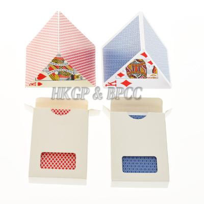 China 100% Paper Custom Printed Plastic Playing Cards Poker for sale