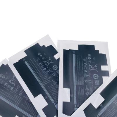 China Waterproof Customized Battery Packing Label Sticker for sale