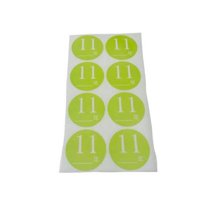 China Waterproof Packaging Products Waterproof Label & Color Code Sticker Shape Custom Labels for sale