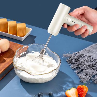 China Bowl-Lift New Design Batedeira Mini Hand Mixer Blender White Machine USB Electric Food Blenders for sale