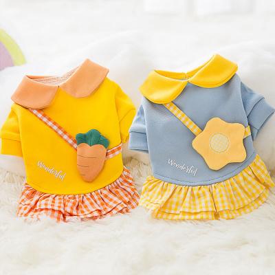 China New Sustainable Pet Dress Cat and Dog Clothes Pet Clothes for sale