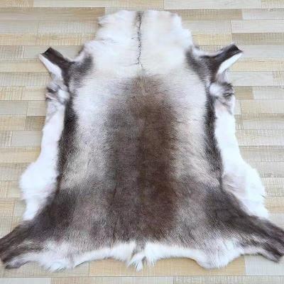 China Decoration Fur Floor Mat Washable Customized Animal Hide Artificial Fur Imitation Fur Floor Mat for sale