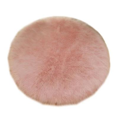 China Promotion Washable Plush Home Fur Floor Rug Around Washable Anti-Slip Carpet Blanket Fluffy Carpet for sale