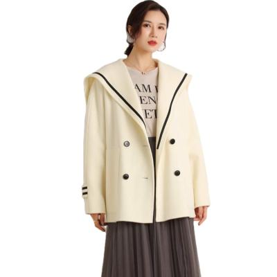 China 2021 women winter fashion wool trench coat abrigos ladies casacas winter coat breathable women for sale