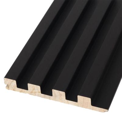 China Modern Interior Slat Wall Panel Cladding Panel Solid Wood Wall Panel for sale