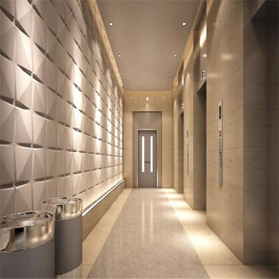 China Modern Indoor 3d Wall PVC Panels for sale