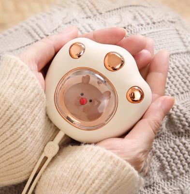 China Mini Cat Winter USB Baby Heater Portable Mobile Filling Warmer Bel Mini Claw Explosion Proof Heater for sale