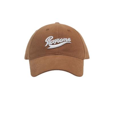 China COMMON 6 Panel Baseball Cap Washed Cotton Women Outdoor Sports Hat Man And Women for sale