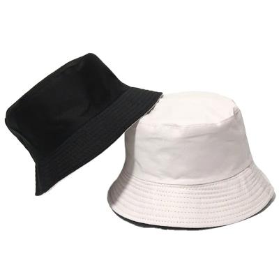 China 2023 Cheap Dobby Private Label Designer Reversible Fisherman Cotton Custom Printed Logo Wide Brim Bucket Hat for sale