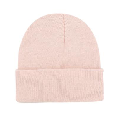 China COMMON Fashionable Custom Logo Warm Winter Embroidery Mock Up Acrylic Outdoor Beanie Knit Hat for sale