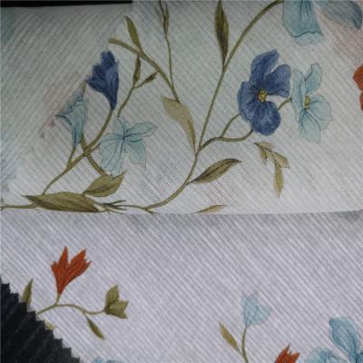 China Stain resistant cotton tencel high quality printed canvas blend fabric printed cotton tencel fabric for clothing for sale