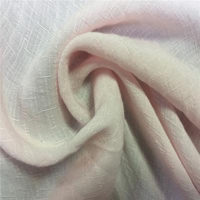 China Stain Resistant Plain Dyed 100% Rayon Poplin Fabric Rayon Jacquard Fabric Rayon Dobby Fabric For Skirts for sale