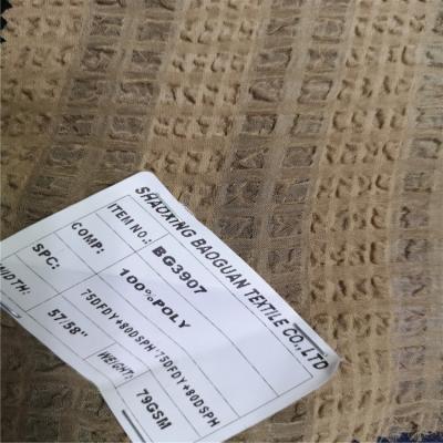 China High Quality Jacquard Fabric SPH 100% Polyester Crepe Jacquard Fabric Tear-Resistant For Clothing for sale