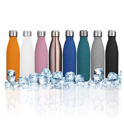 China Business Cola Shape Stainless Steel Water Bottle Insulation Travel Sports Water Bottle Double Wall Vacuum Drinking Vacuum Flask for sale