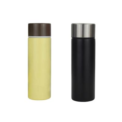 China 120ml Double Wall Stainless Steel Vacuum Flask Metal Water Flask Sports PORTABLE Vacuum Insulated Slim Vacuum Flask With Custom Logo for sale