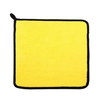 China Child Safe Strong Water Absorption Car Microfiber Towel Car Cleaning Microfiber Towel for sale