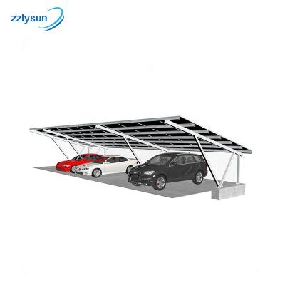 China Home Bus Station On Grid Solar System 100KW 120KW Solar Power Station For Car Port for sale