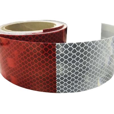 China Crystal Color Retro Reflective Tape-de Tekens die van de Motorfietsveiligheid Band waarschuwen Te koop