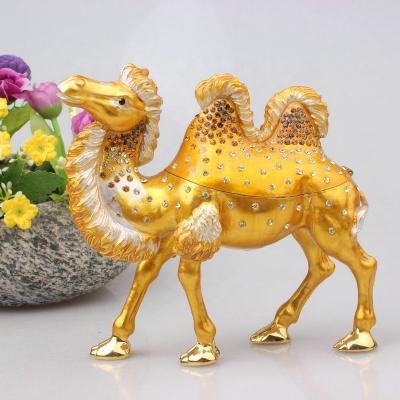 China Africa YI SHANG BAO Middle Eastern style camel ornaments exquisite mini jewelry box camel jewelry box for sale