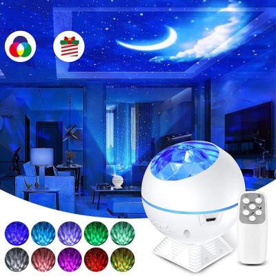 China Mordern Laser Projector Sky Led Indoor Romantic Master Proyector Sterren White Nebula Cloud Ocean Galaxy Light Night Star Projection for sale