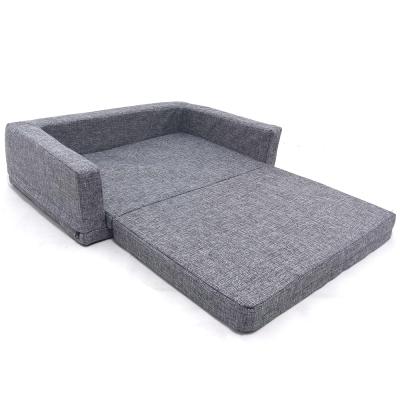 China Removable travel yagyangpet square linen foam cover dog bed washable for couch for sale