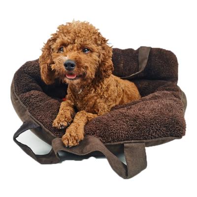 China Yangyang Breathable Pet Camping Carry Handle Tape Belt Dog Travel Indoor Outdoor Portable Bag for sale