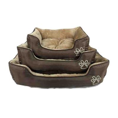 China Yangyang Cooling Pet Supplies Eco Pet Cushion Bed Luxury Dog Bed Sherpa Self-heating Material for sale