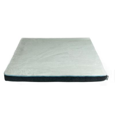 China Travel YangyangPet Medium Size Rectangle Square Shape Cushion Pet Supplies Soft Velvet Memory Foam Mat for sale