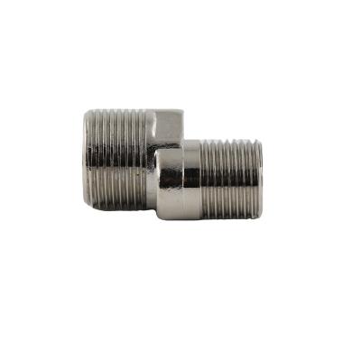 China Mixer / Faucet Accessories Spare Parts Traditional Brass Eelbow Connector Quick Nut for sale