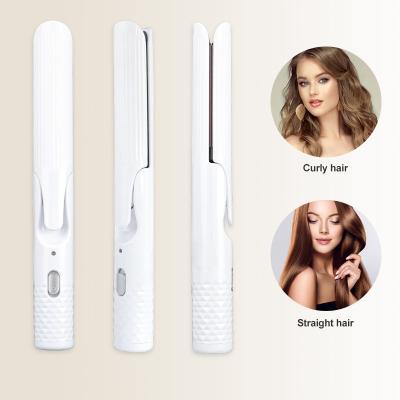 China Fast Straightener PTC Heater Good Quality Flat Iron New PTC Hair Straightener 2 in 1 Electric Hair Straightener for sale