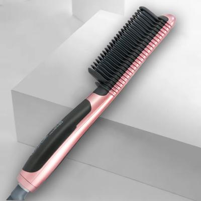 China Easy Hair Styling Fast Styling Straighteners Combs Hair Straightener Ionic Brush for sale