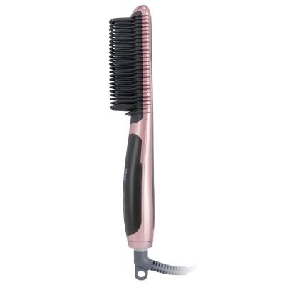 China Hot Ptc Iron Hair Comb Hair Straightener Curler Electric Hair Straightener Comb for sale