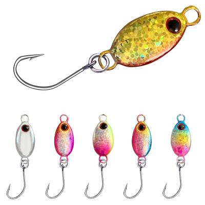 China New Design Wholesale Newest Model Mini Spoon Fishing Lure 2g 3g 5g Artificial Fishing Tackle Lures for sale