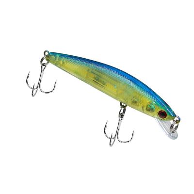 China Action Outdoor Fishing Tackle Vivid Swimming Hard Minnow Bait 7.5g 8.5cm Super Quality Floating Lures Topwater Fishing Tackle ABS Plastic Jerkbait for sale