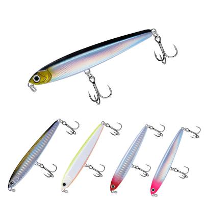 China Newest Model Long Shot Best Selling Pencil Fishing Lure Hard Lure Plastic Jerkbait Saltwater Lure Bait China Wholesale Price for sale