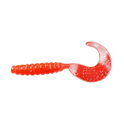 China Outdoor Activities Fishing Lures Tail Worm Swimbait Floating Artificial Silicone 3 Types 10 Colors Build Main Fishing Lure for sale