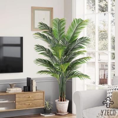 China Trees for Home Decoration Customized Plastic Landscaping Palm Tree Potted Plants for sale