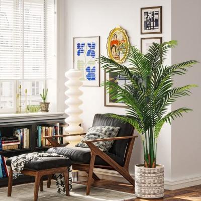 China Palmeira artificial tropical realista para decoração de casamento de escritório em casa à venda