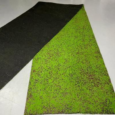 China Falsos verdes de musgo panel de decoración de arte hierba artificial de musgo alfombra para la pared de la planta en venta