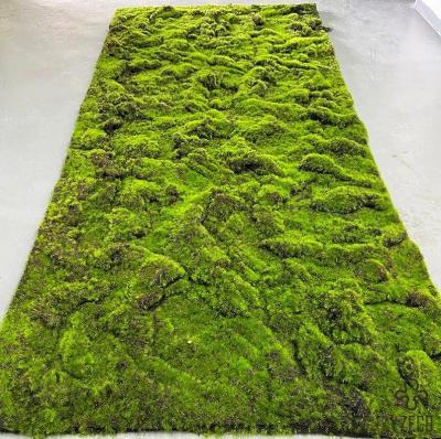 China 1M*1M 3D-Künstliche Moosmatte Grass Wandplatten Teppich für Gartendekoration Wasserdicht zu verkaufen