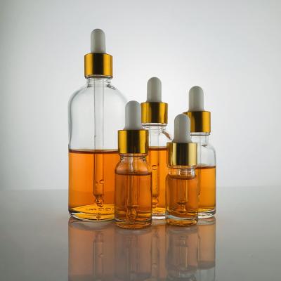 China Wholesale 10ml Empty Clear Personal Care Dropper Bottle Essential Oil Bottle for sale