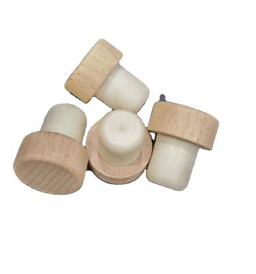 China Beverage Bottle Wooden Top Cap for sale