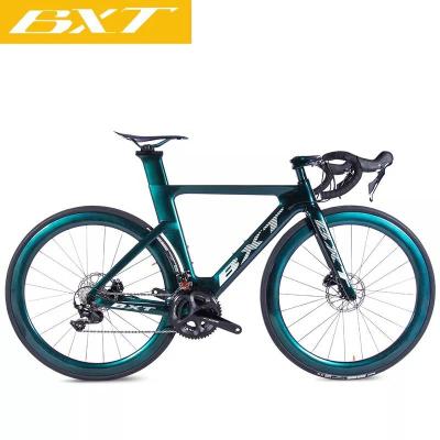 China 700C Carbon Fiber Disc Brake Road Aerial Systeem Full Shaping Technology Speed ​​On-Road City Bicycle China Factory Sales New Model for sale