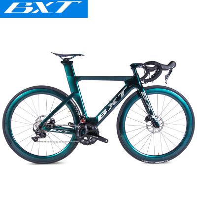 China 700C Carbon Fiber Full Carbon Fiber Road Bike 22 Speed ​​SHIMANO ST-R7020 Disc Brake Road Bicycle for sale